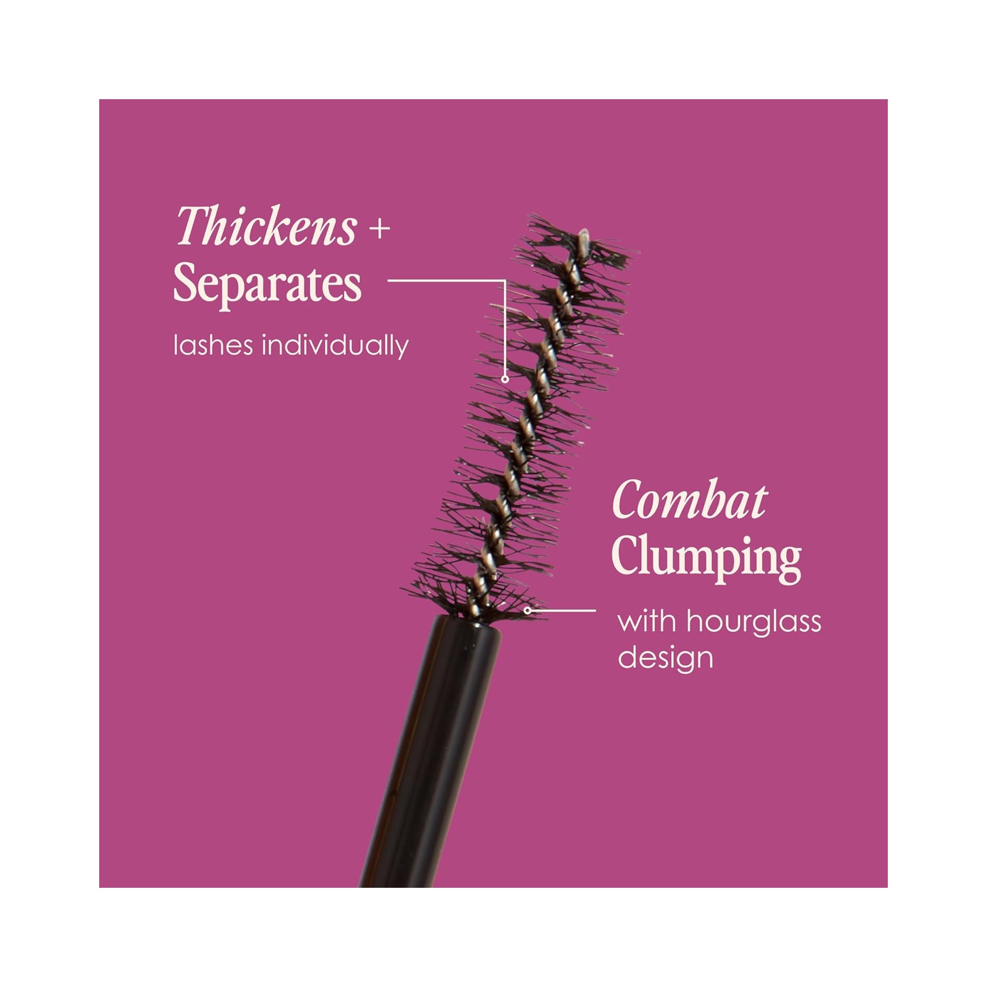 GrandeDRAMA Intense Thickening Mascara with Castor Oil / Black