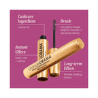 GrandeDRAMA Intense Thickening Mascara with Castor Oil / Black