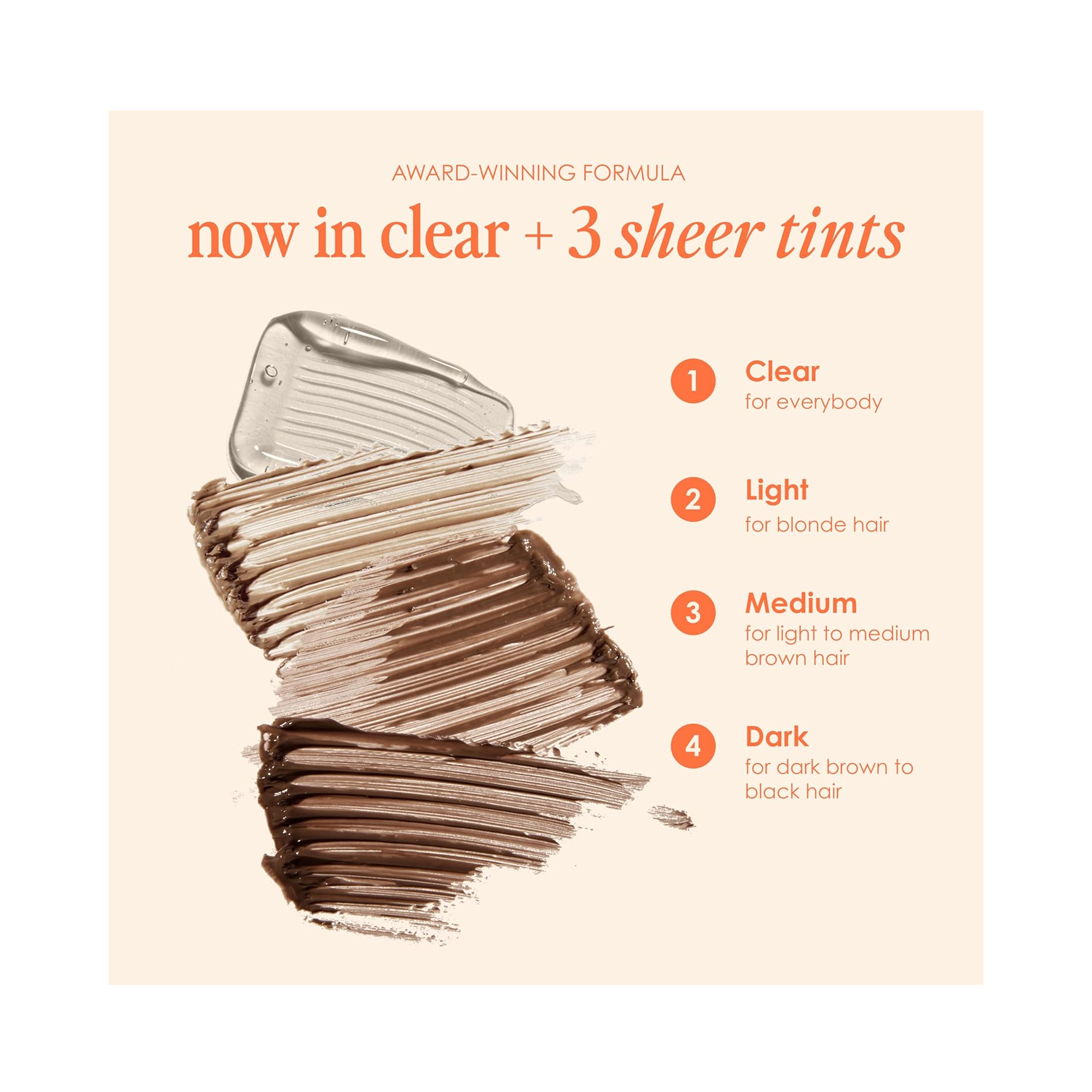 Grande Grandebrow-Laminate Brow Stying Gel With Peptides / DARK