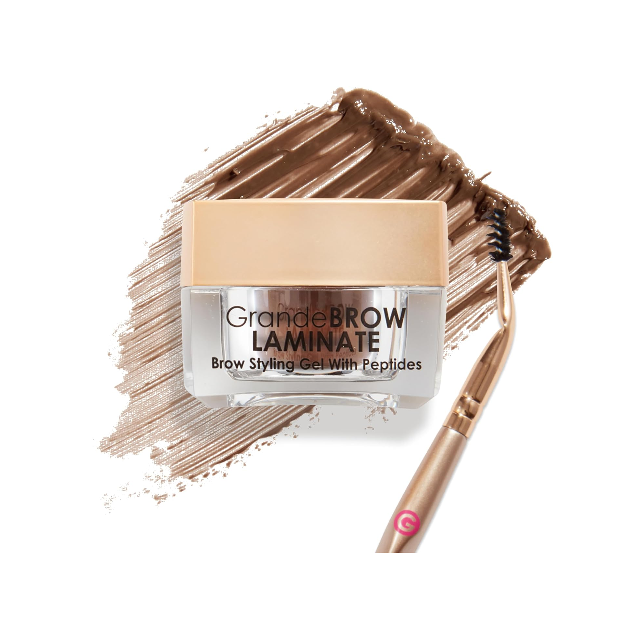 Grande Grandebrow-Laminate Brow Stying Gel With Peptides / MEDIUM