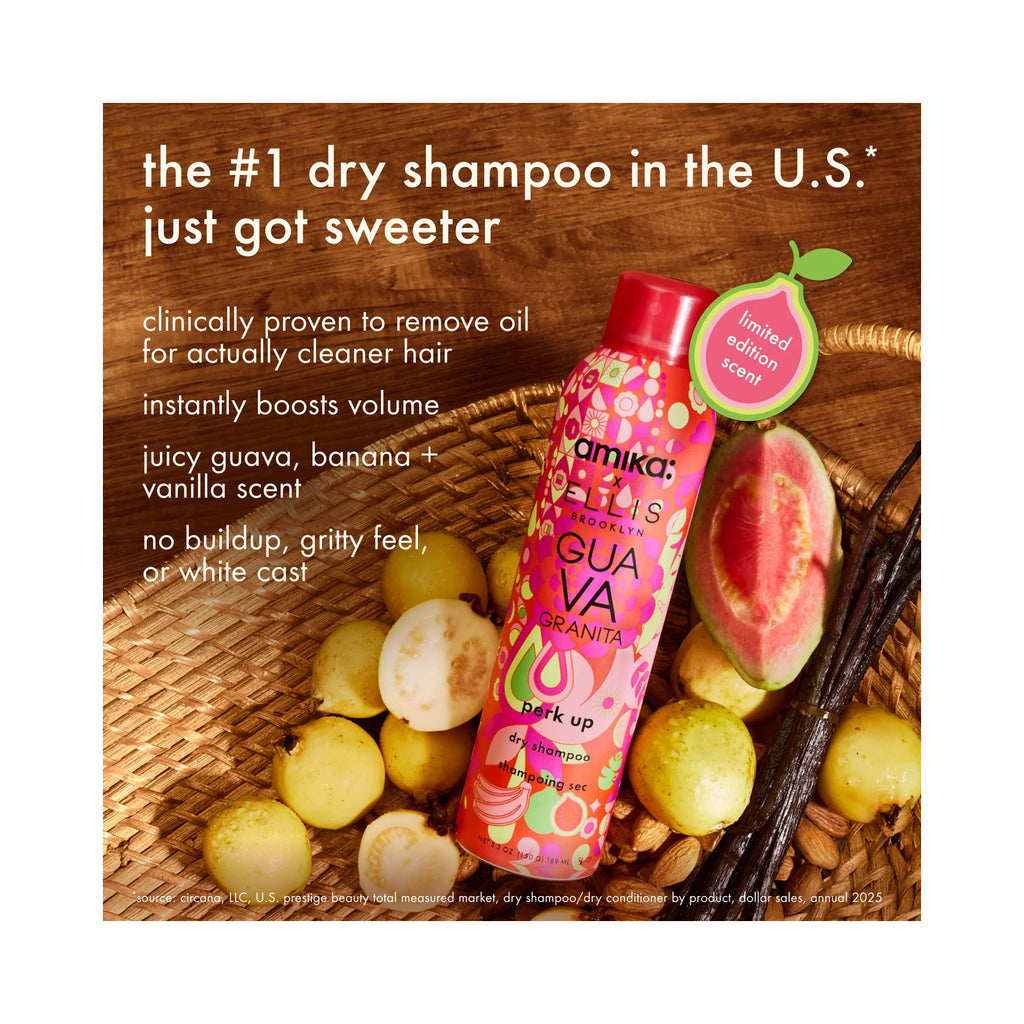 Amika x Ellis Brooklyn Guava Granita Perk Up Dry Shampoo / 5.3OZ thumbnail 3