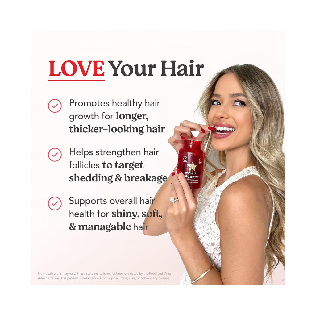 Hairtamin Gummy Stars 60 Gummies / 60CT thumbnail 5