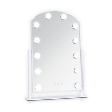 Zadro Scalloped Edge Hollywood LED Vanity Mirror / WHITE - HLS1217WH / swatch