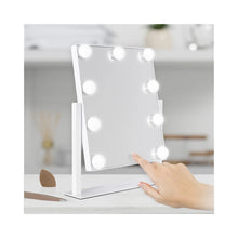 Zadro 9 Led Light Bulb Hollywood Vertical Makeup Mirror 12
