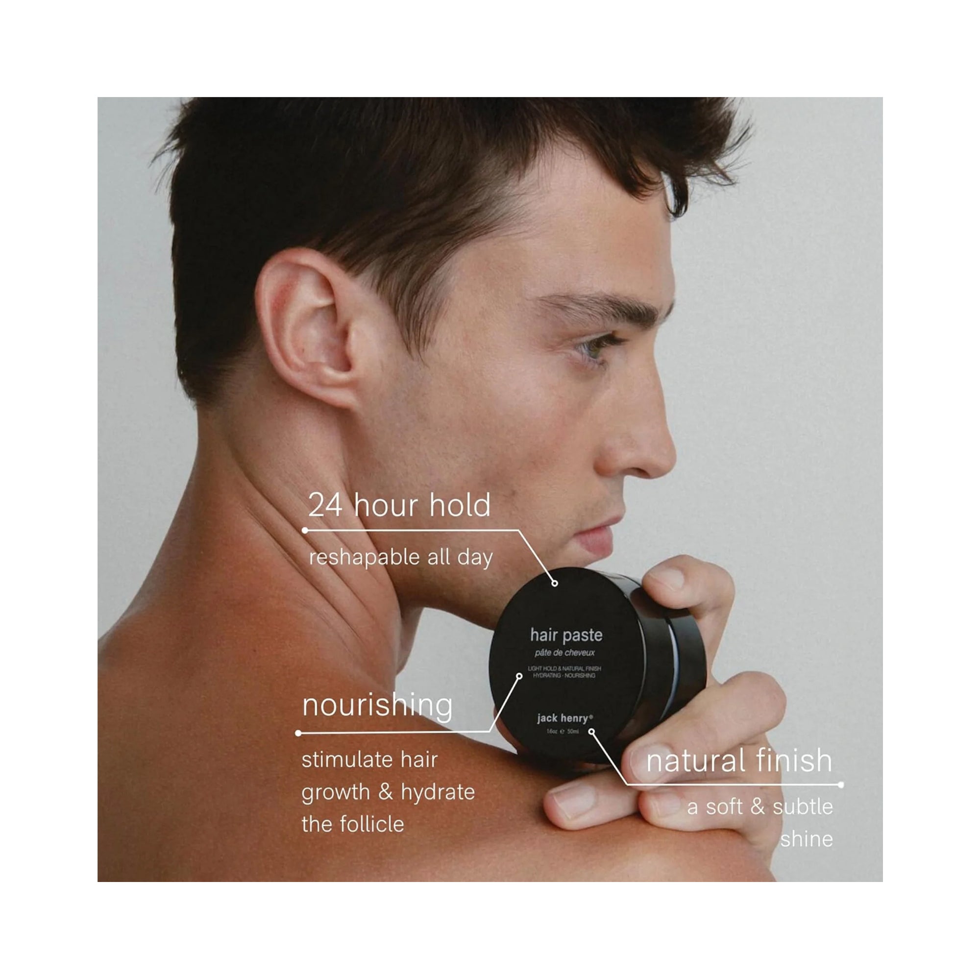 Jack Henry Hair Paste / 1.6OZ