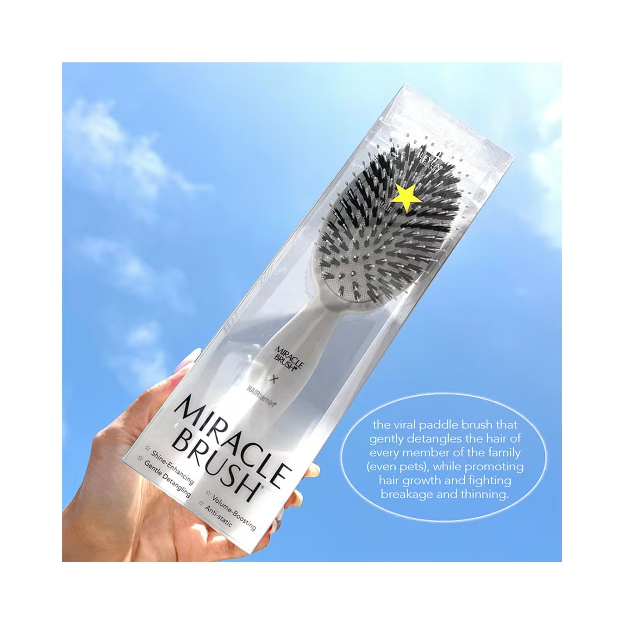 Hairtamin Miracle Hair Brush