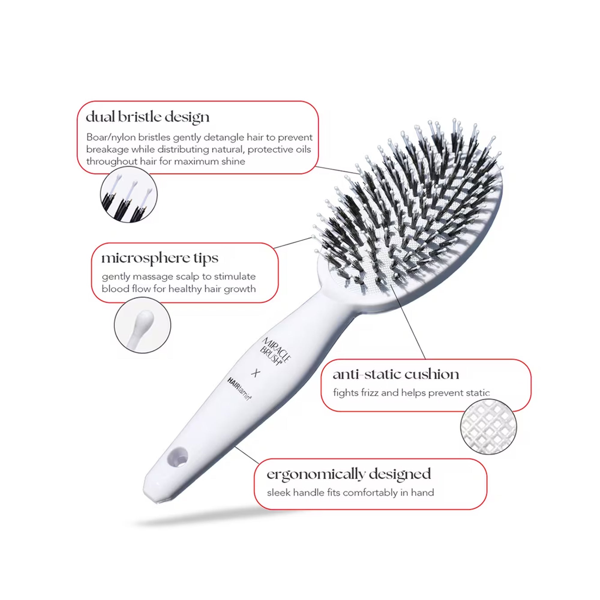 Hairtamin Miracle Hair Brush