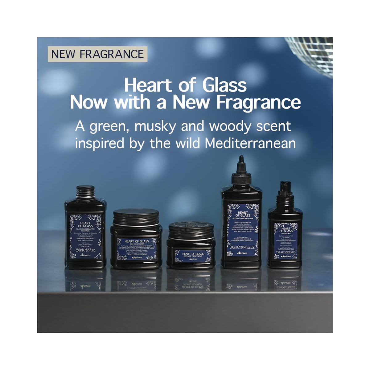 Davines Heart of Glass Silkening Chelating Shampoo / 8.5OZ, image 32599920836758