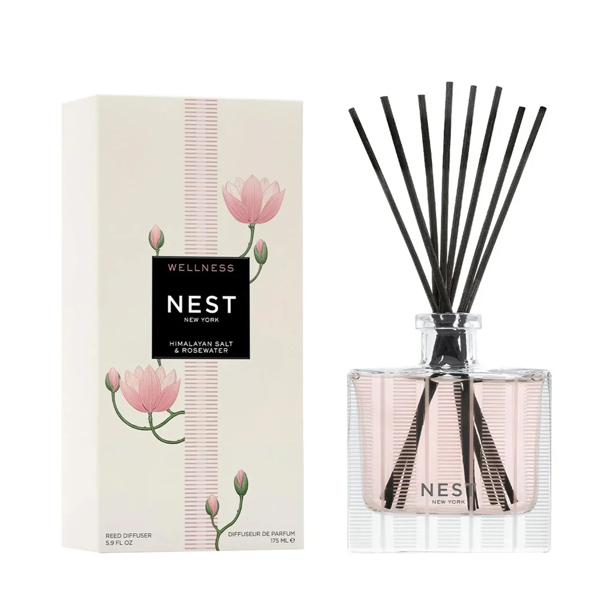 Nest Himalayan Salt & Rosewater Reed Diffuser / 5.9OZ