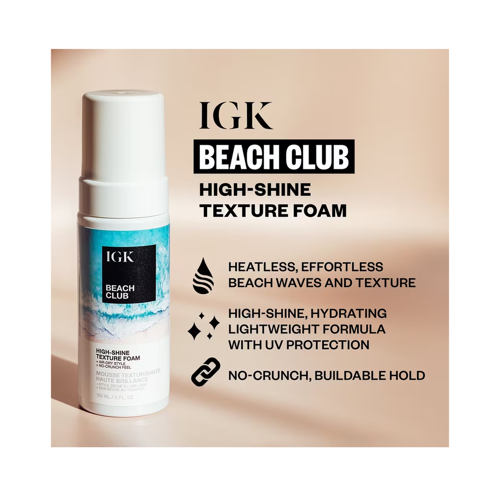 IGK Beach Club High-Shine Texture Foam 5OZ / 5OZ thumbnail 4