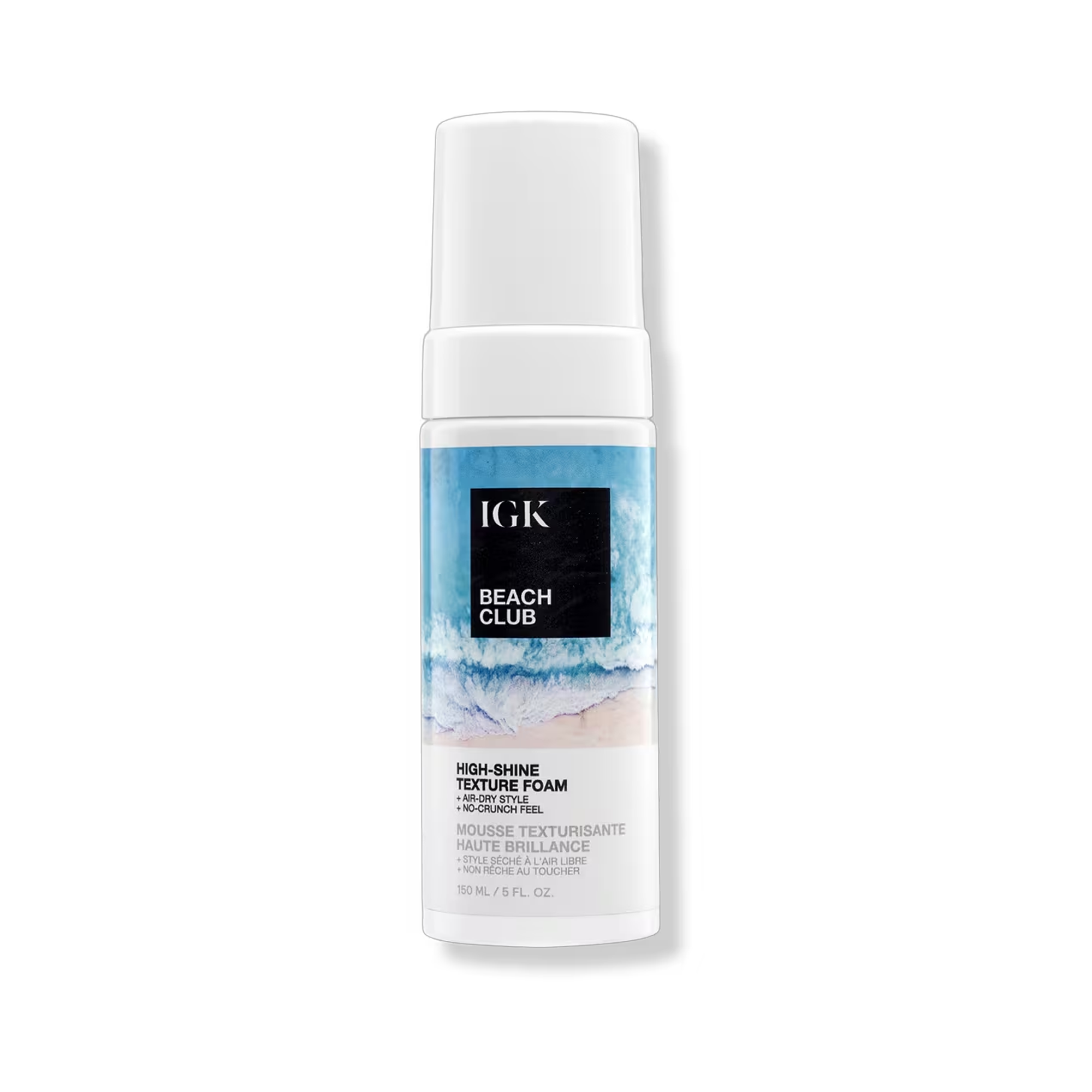 IGK Beach Club High-Shine Texture Foam 5OZ / 5OZ