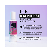 IGK Best Interest Deep Repair Air Dry Styler 5OZ / 5OZ