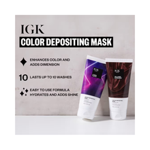 IGK Color Depositing Hair Mask / Williams-Burgundy