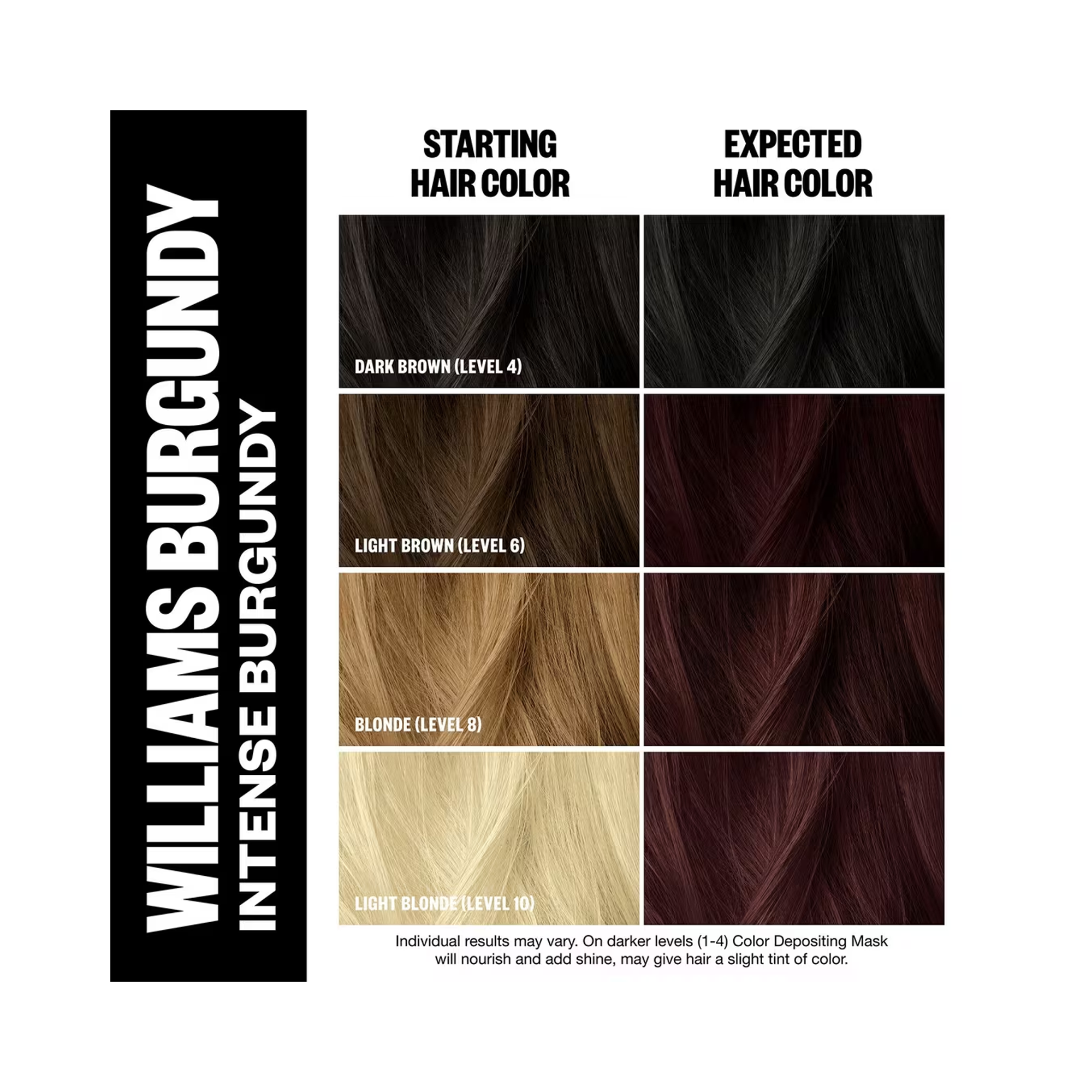 IGK Color Depositing Hair Mask / Williams-Burgundy