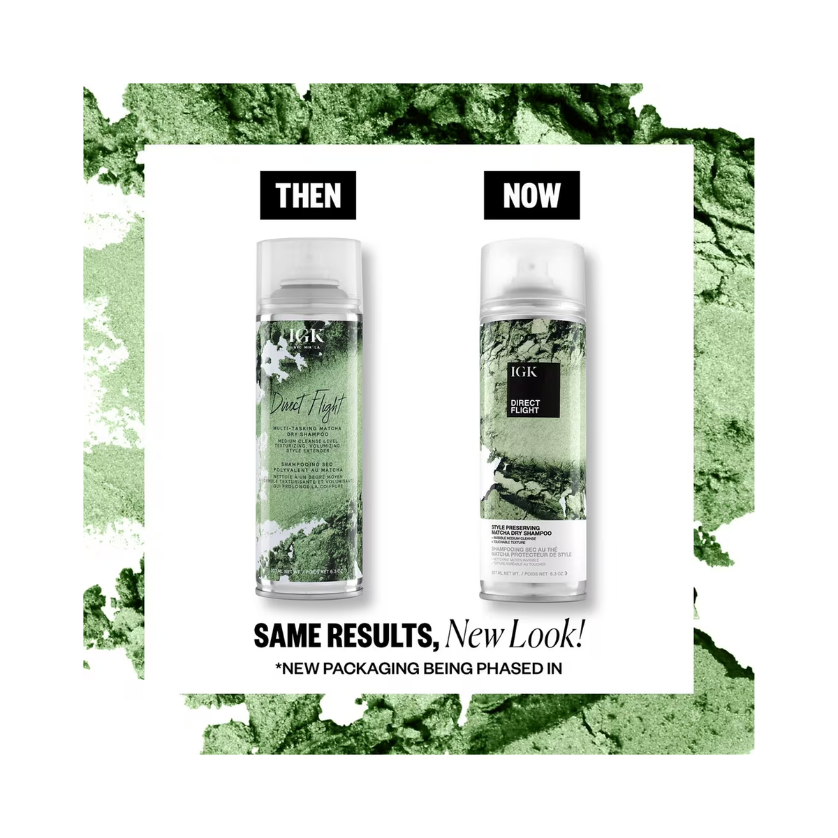 IGK Direct Flight Matcha Dry Shampoo 6.3OZ / 6.3OZ, image 30737641799830