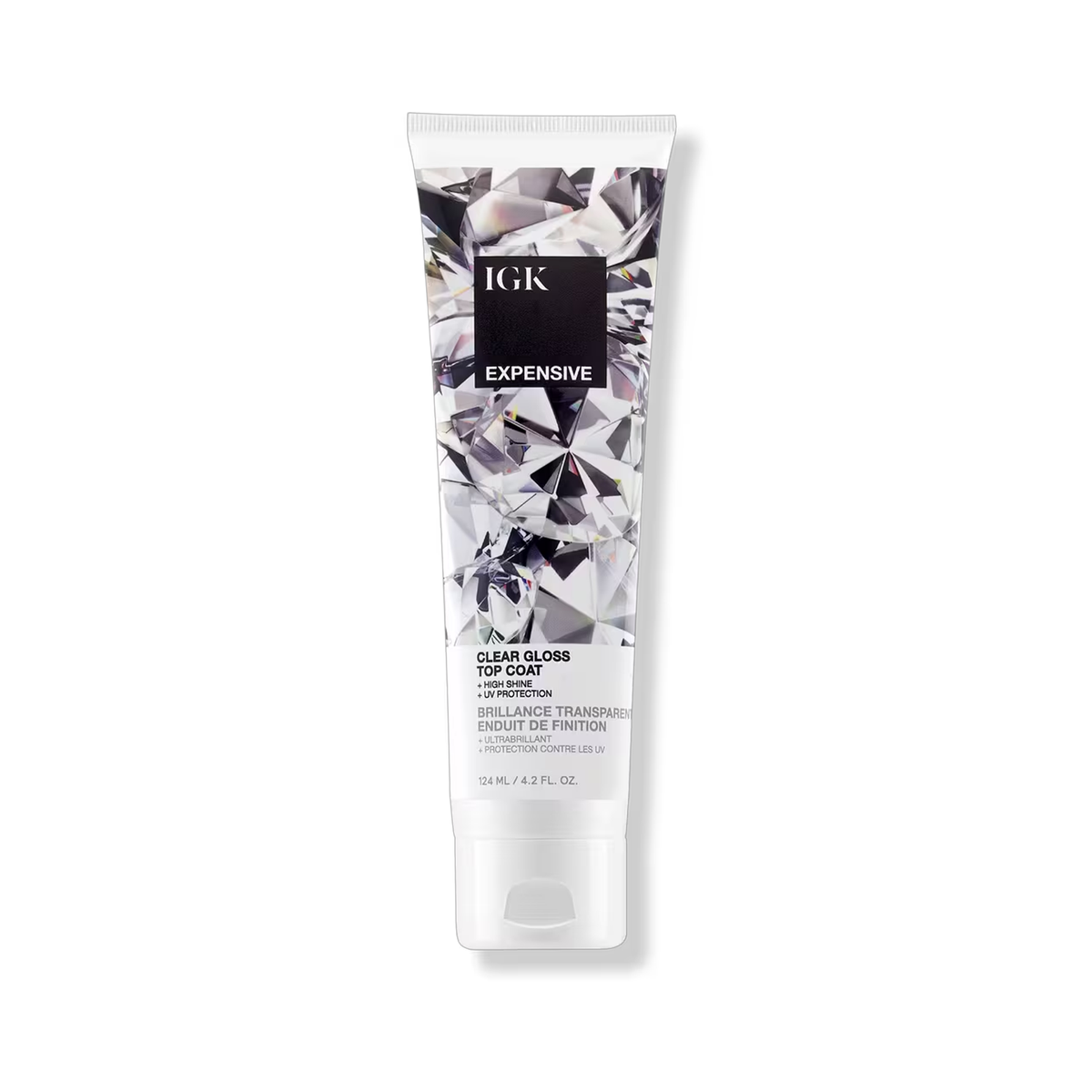 IGK Expensive Clear Gloss Top Coat 4.2OZ / 4.2OZ
