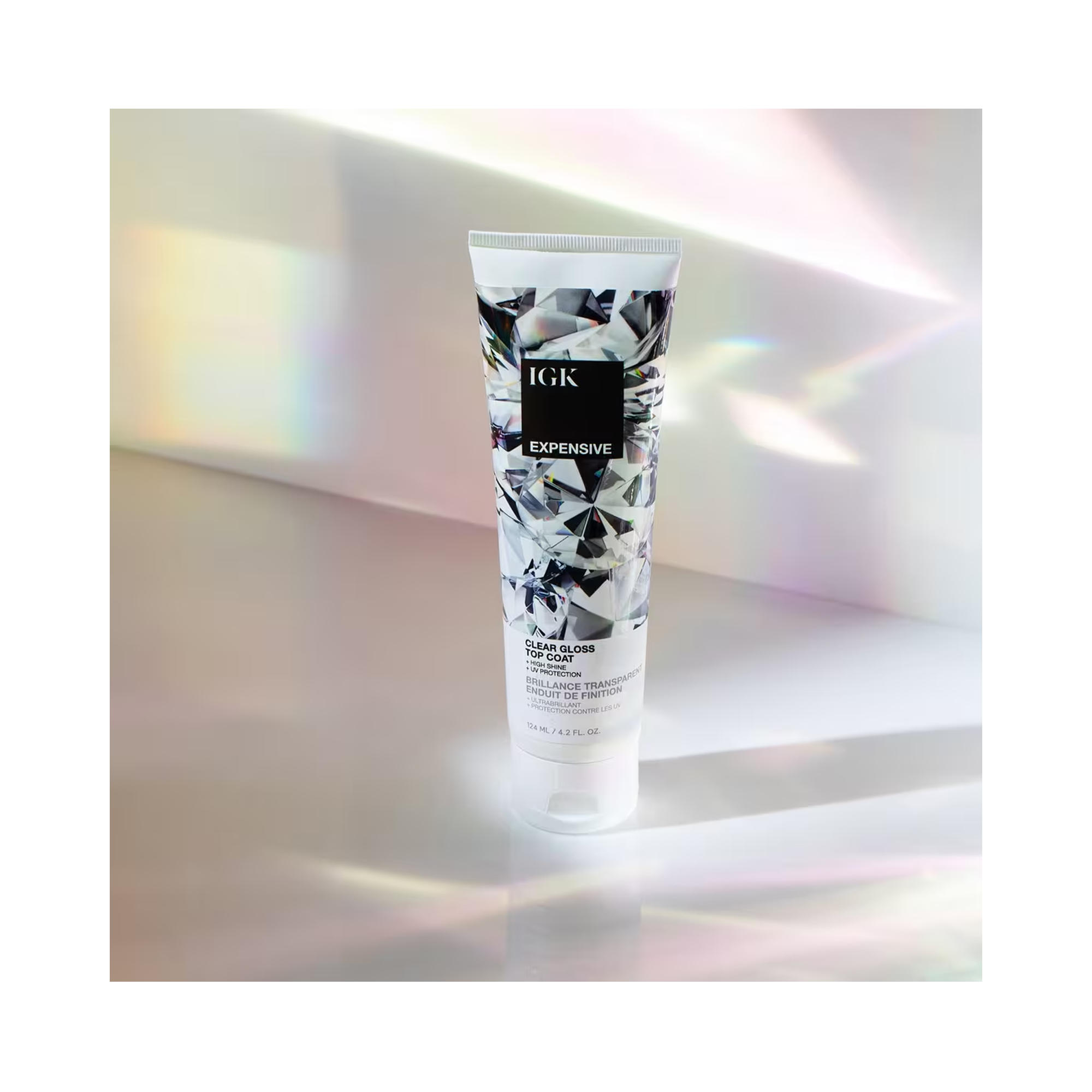 IGK Expensive Clear Gloss Top Coat 4.2OZ / 4.2OZ