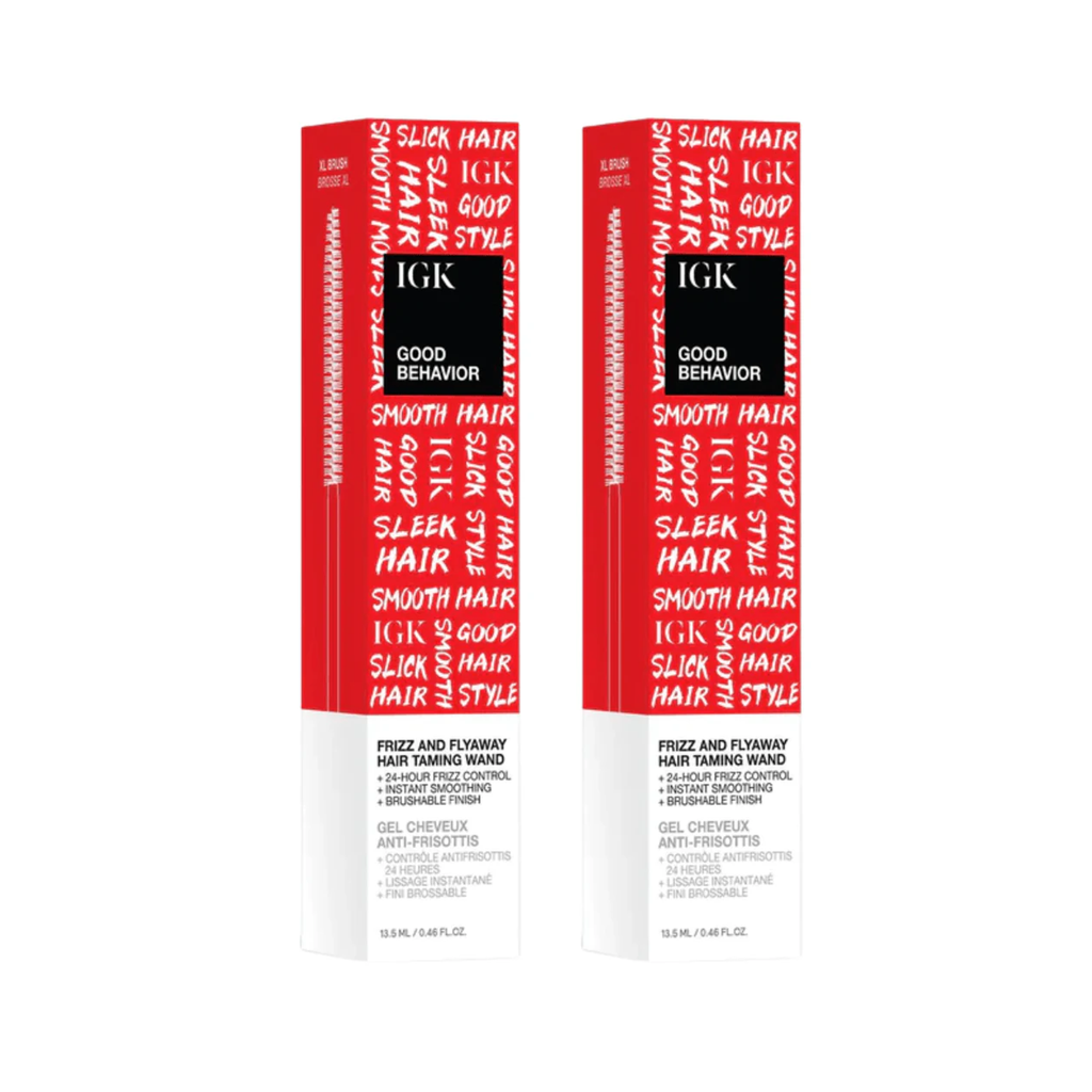 IGK Good Behavior Frizz & Flyaway Hair Taming Wand 2 Pack / DUO thumbnail 1