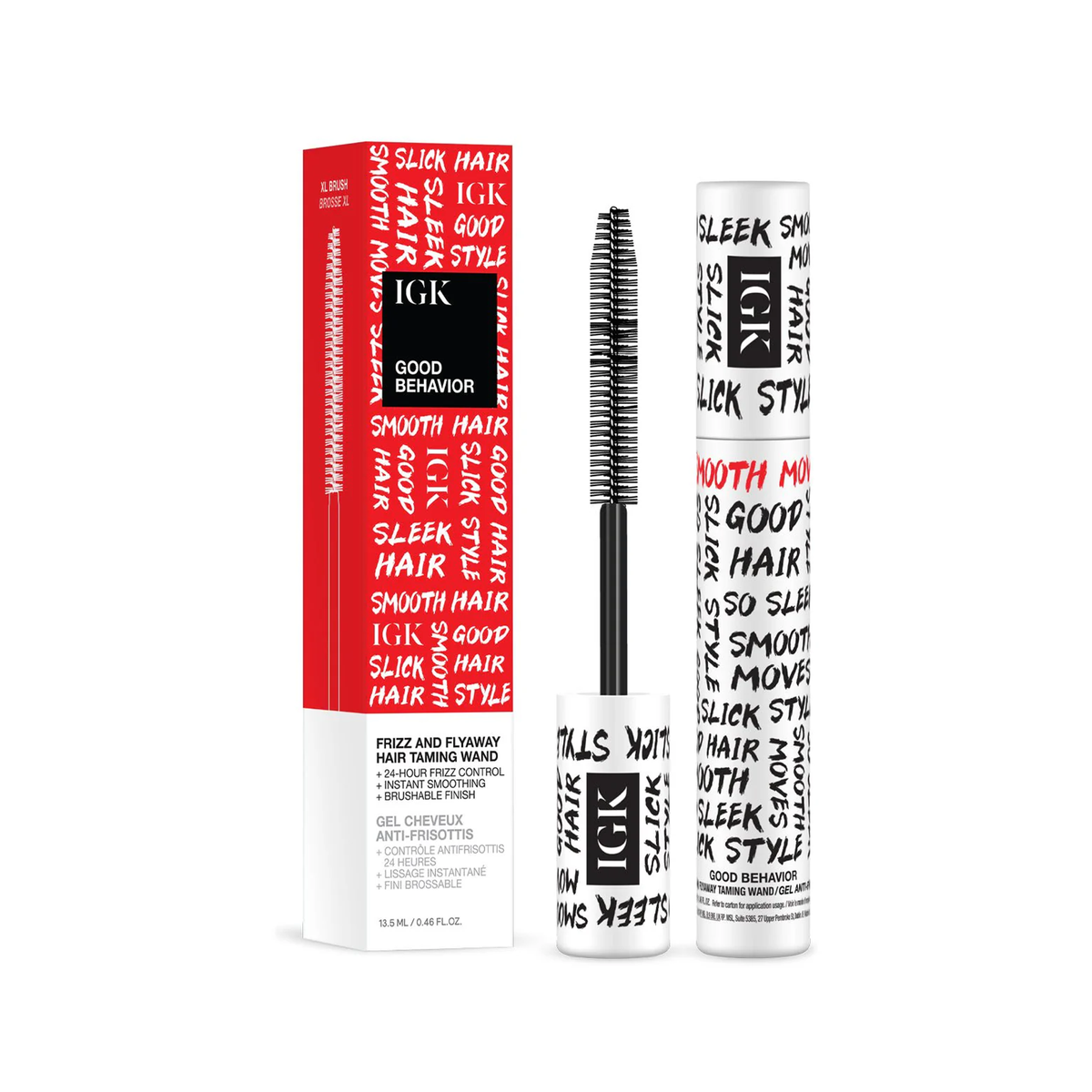 IGK Good Behavior Frizz & Flyaway Hair Taming Wand 2 Pack / DUO, image 30800706306198