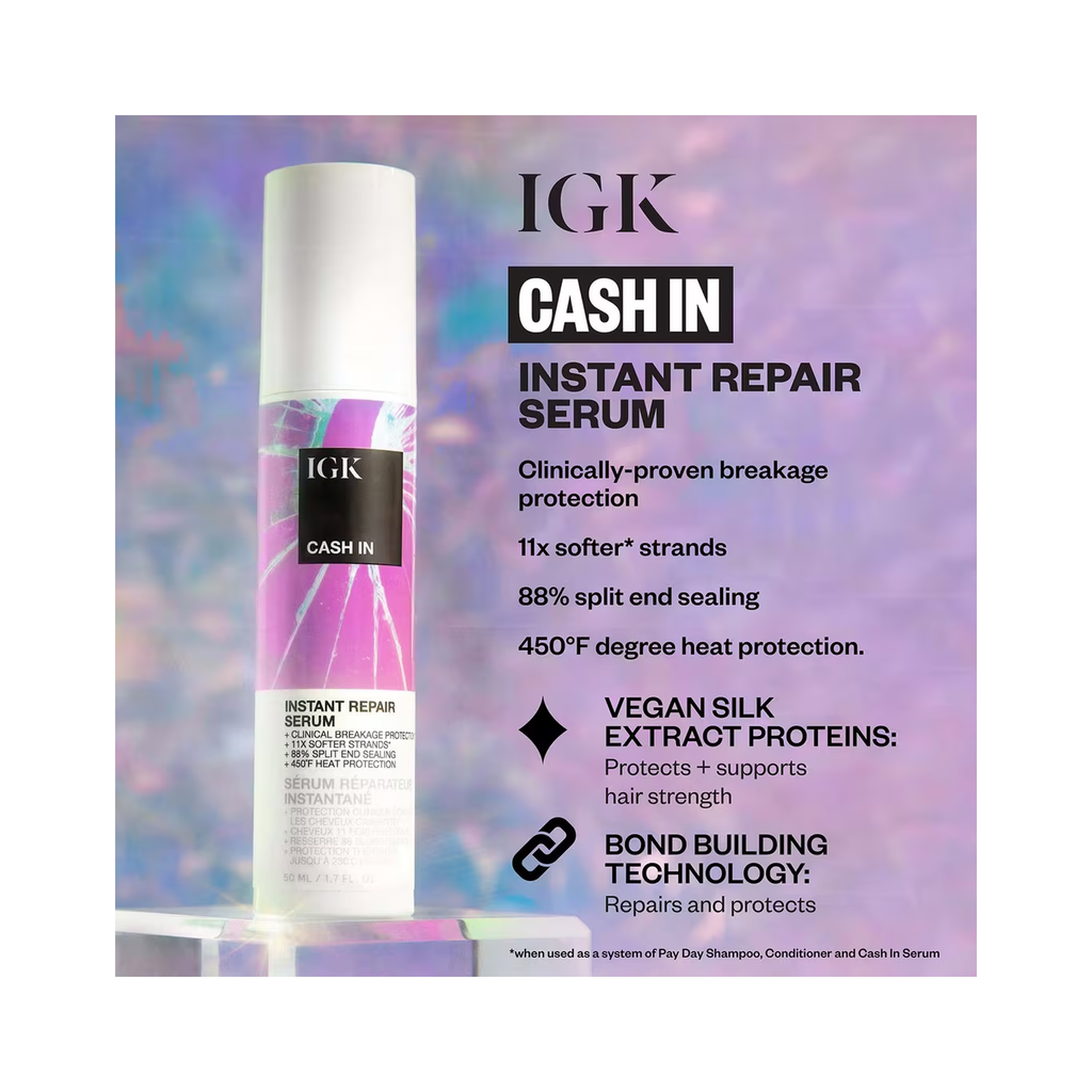IGK Cash In Instant Repair Serum 1.5OZ / 1.5OZ thumbnail 3