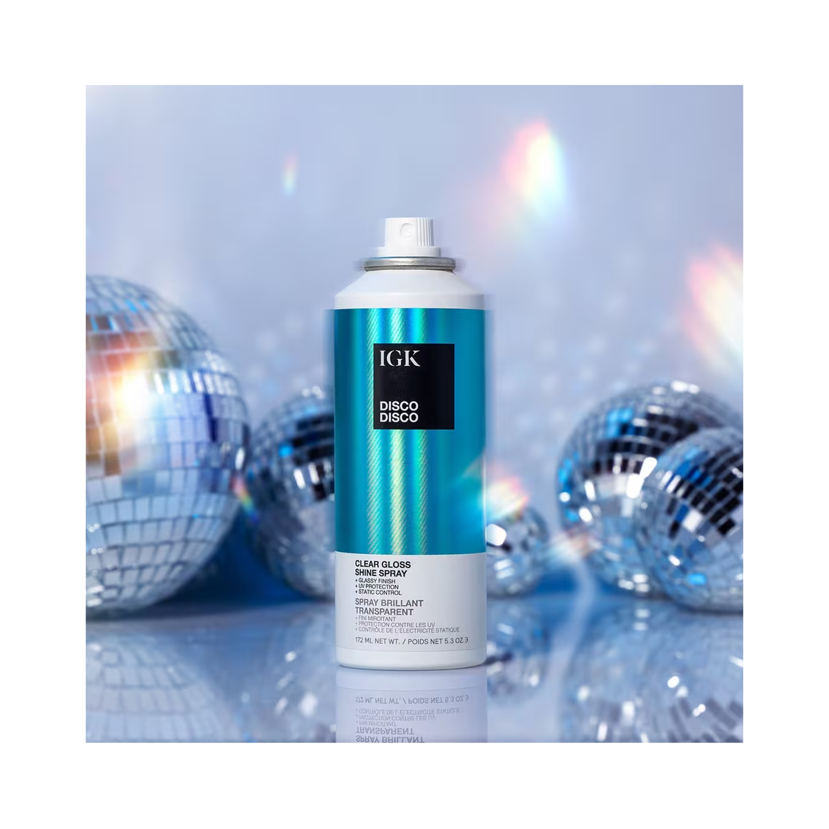 IGK Disco Disco Clear Gloss Shine Spray 5OZ / 5OZ, image 30735127838870