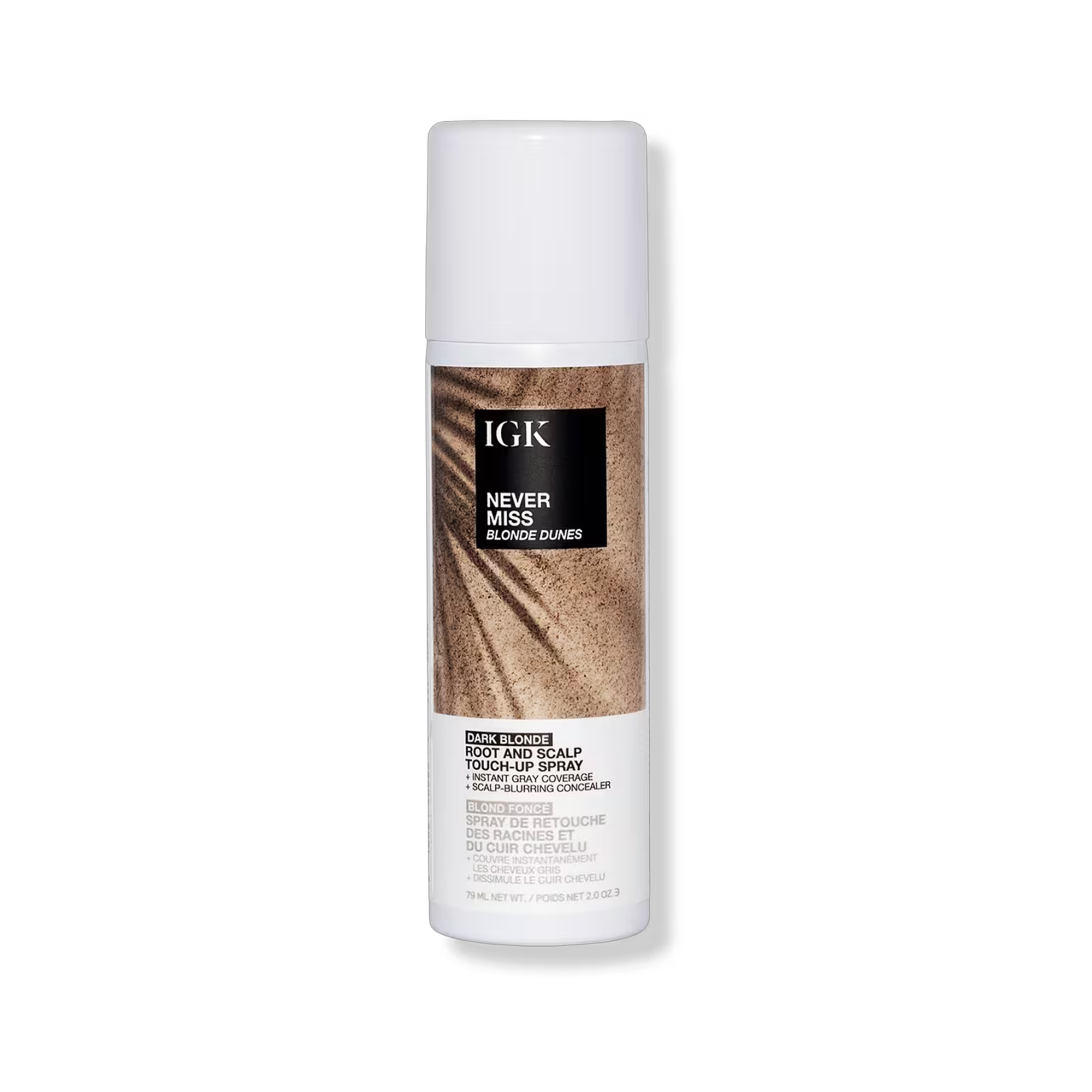 IGK Never Miss Root & Scalp Touch-Up Spray Dark Blonde / Dark Blonde