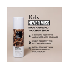 IGK Never Miss Root & Scalp Touch-Up Spray Light Brown / Light Brown