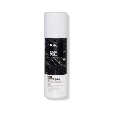 IGK Never Miss Root & Scalp Touch-Up Spray Black / Black
