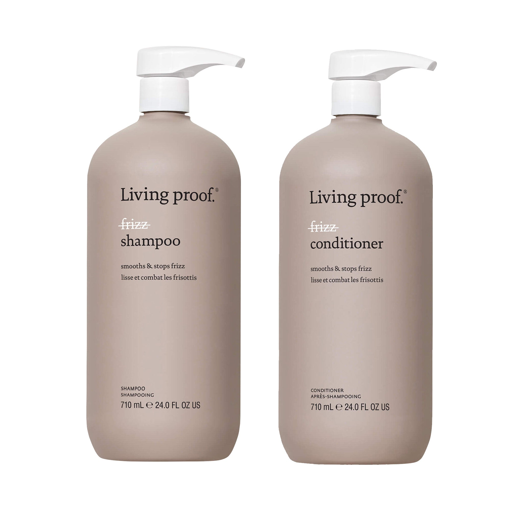 Living Proof No Frizz Shampoo and Conditioner Duo - 24oz / 24 oz