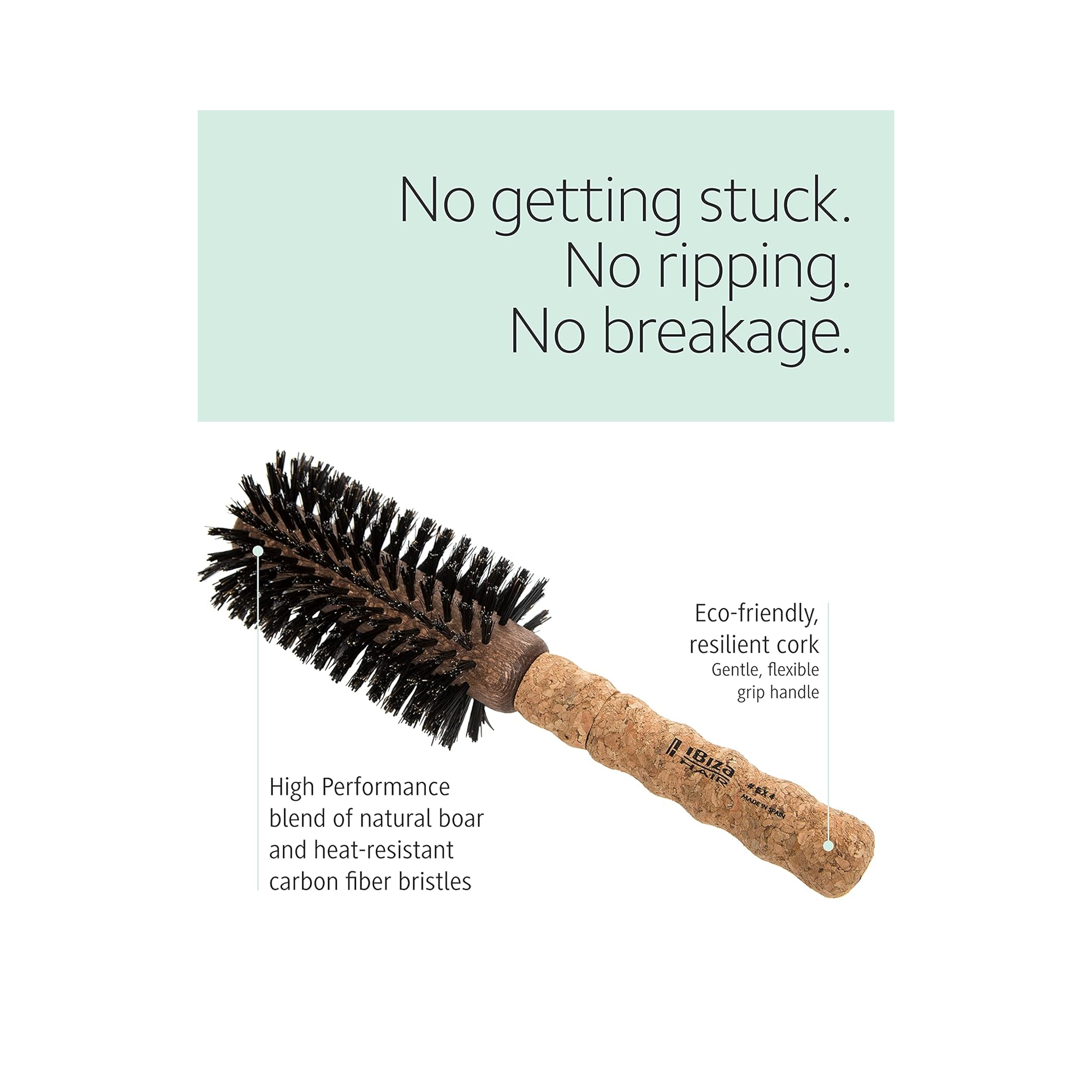 Ibiza Hair Large Round Brush EX4 65mm / EX4