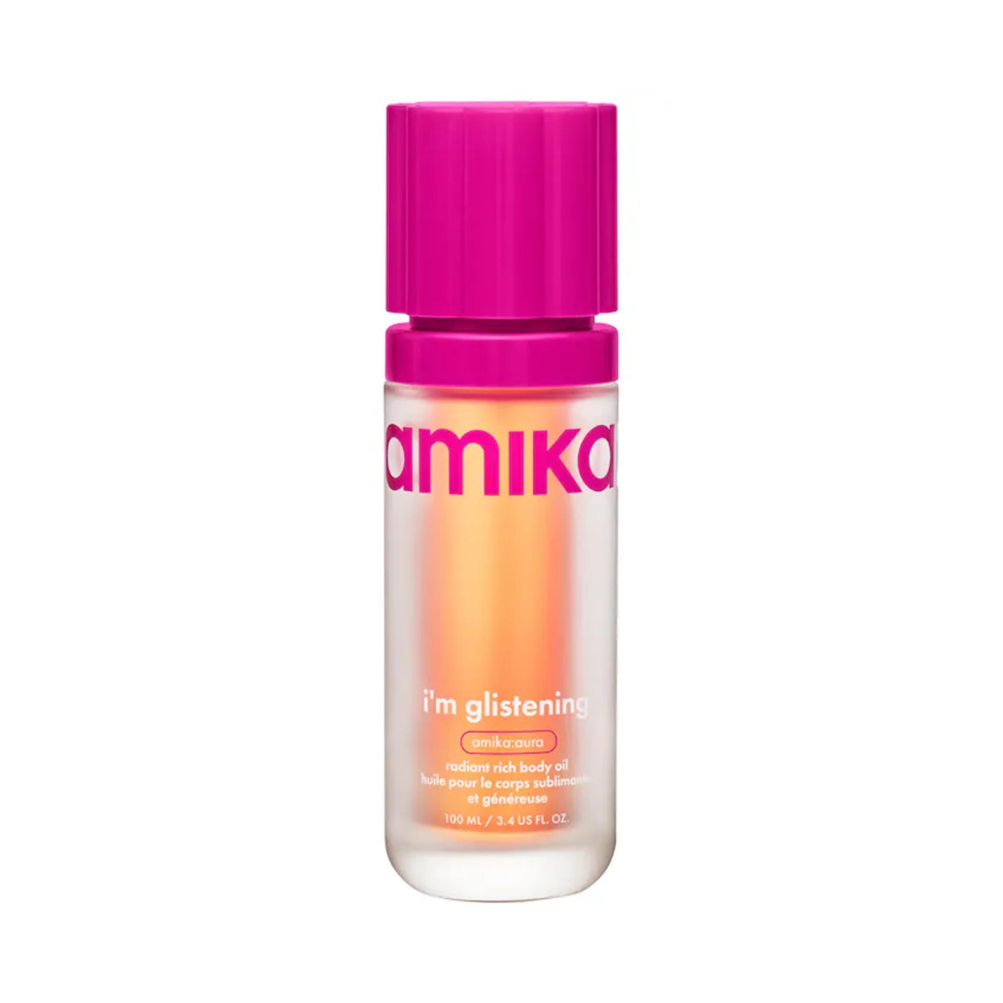 Amika Im Glistening Radiant Rich Body Oil / 3.4OZ