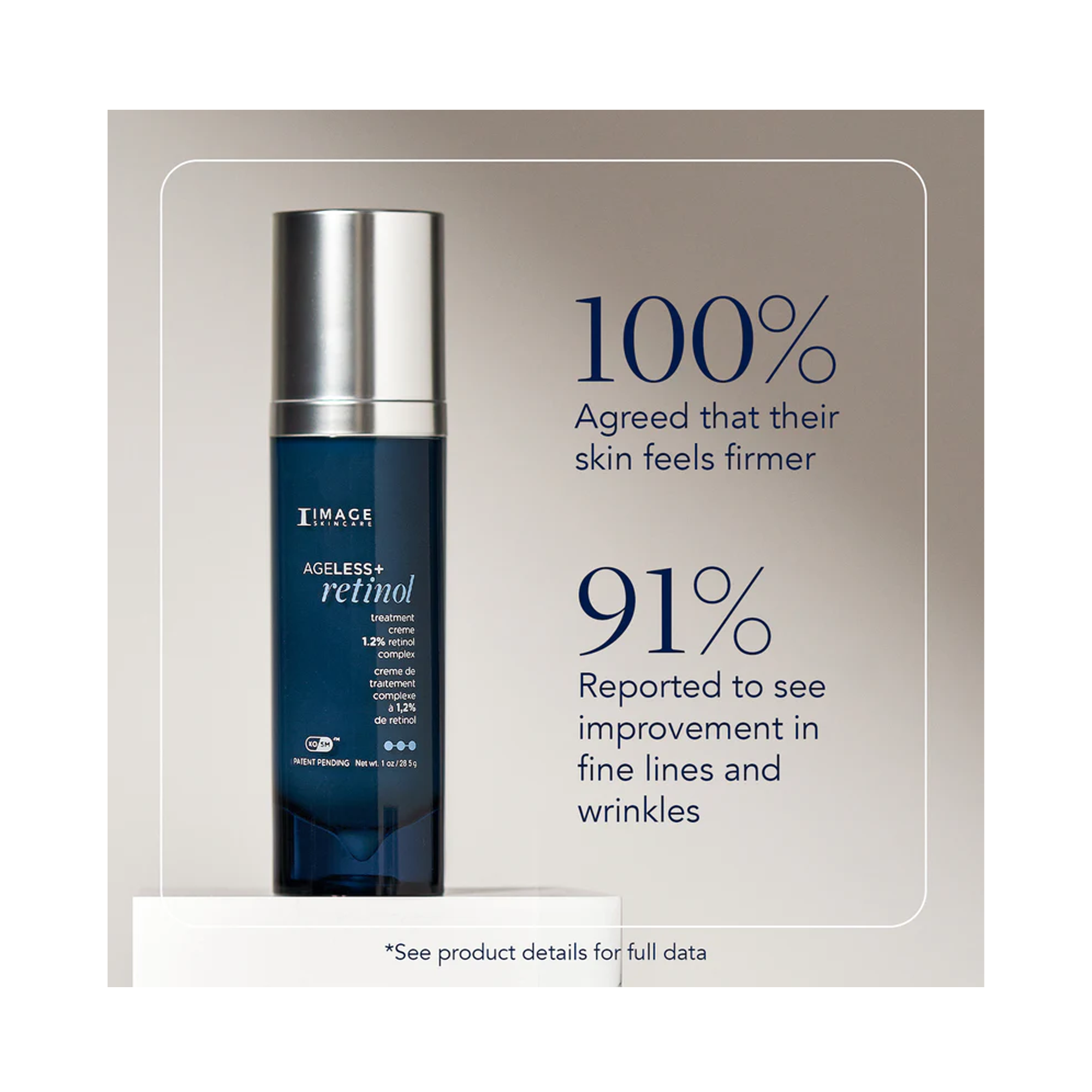 Image Skincare Ageless+ Retinol Treatment Creme 1.2% Retinol Complex 1OZ / 1OZ