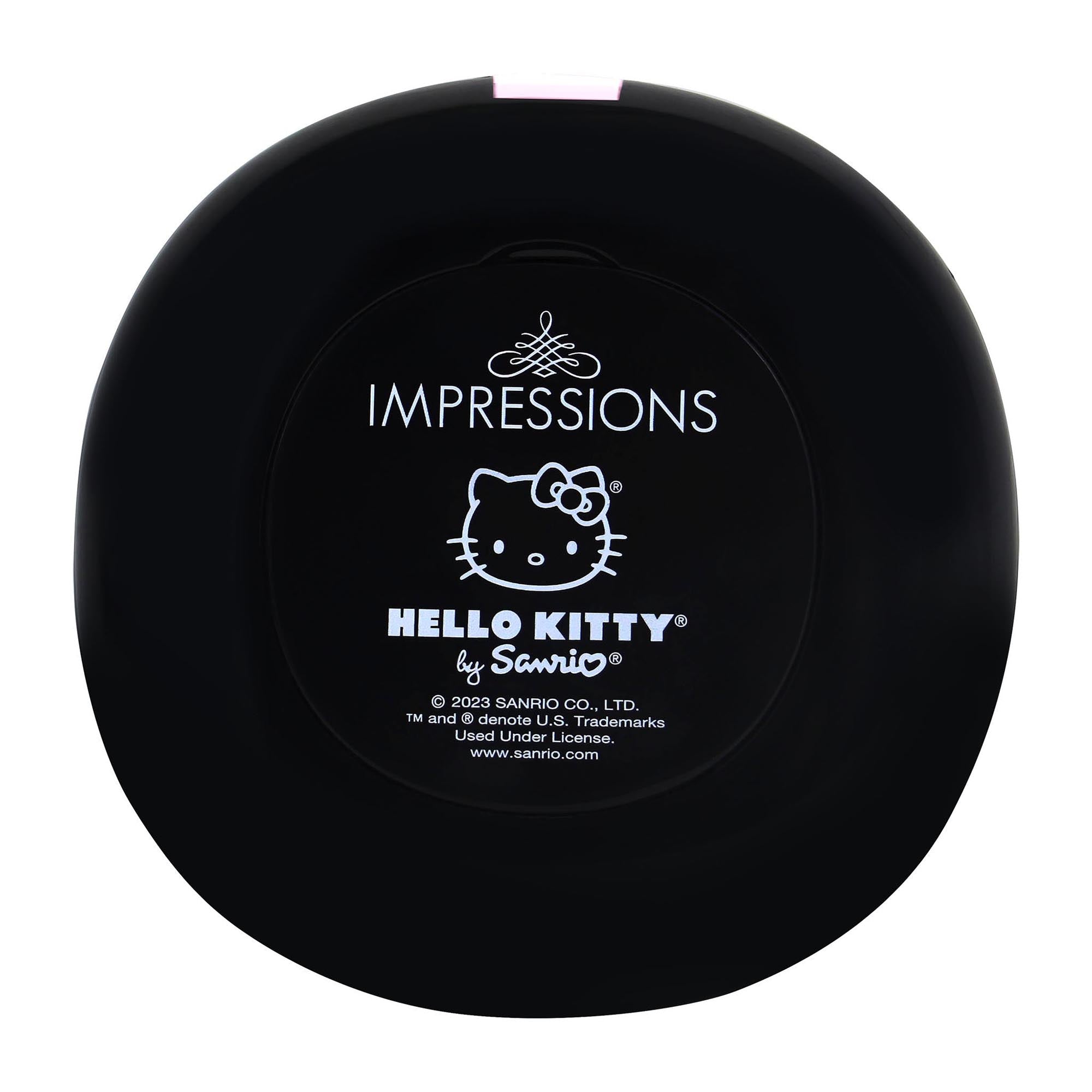 Impressions Vanity Hello Kitty Print LED Compact Mirror / The Swirl - Pink