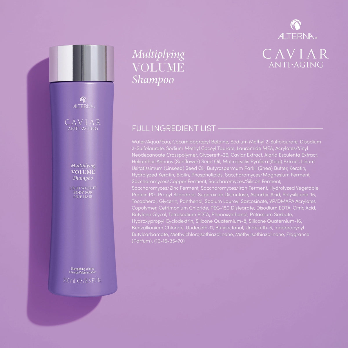 Alterna Caviar Anti-Aging Multiplying Volume Shampoo & Conditioner 8.5oz Bundle ($73 Value) / 8.5 oz, image 27609854443670