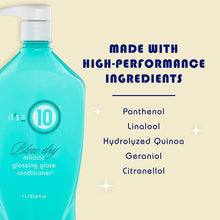 It's a 10 Blow Dry Miracle Glossing Glaze Conditioner / 33.8OZ