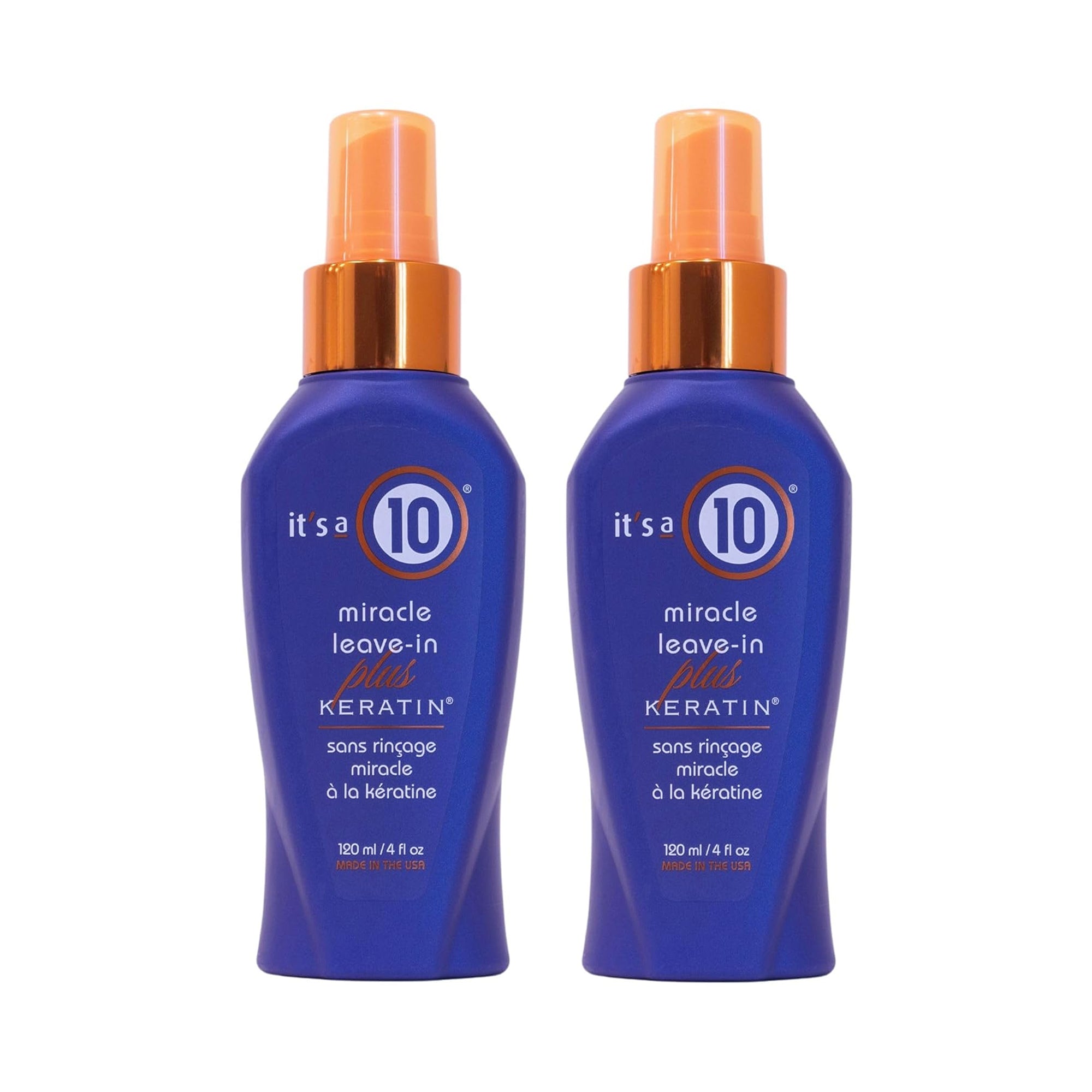 It's A 10 Miracle Leave-In Plus Keratin 2-Pack