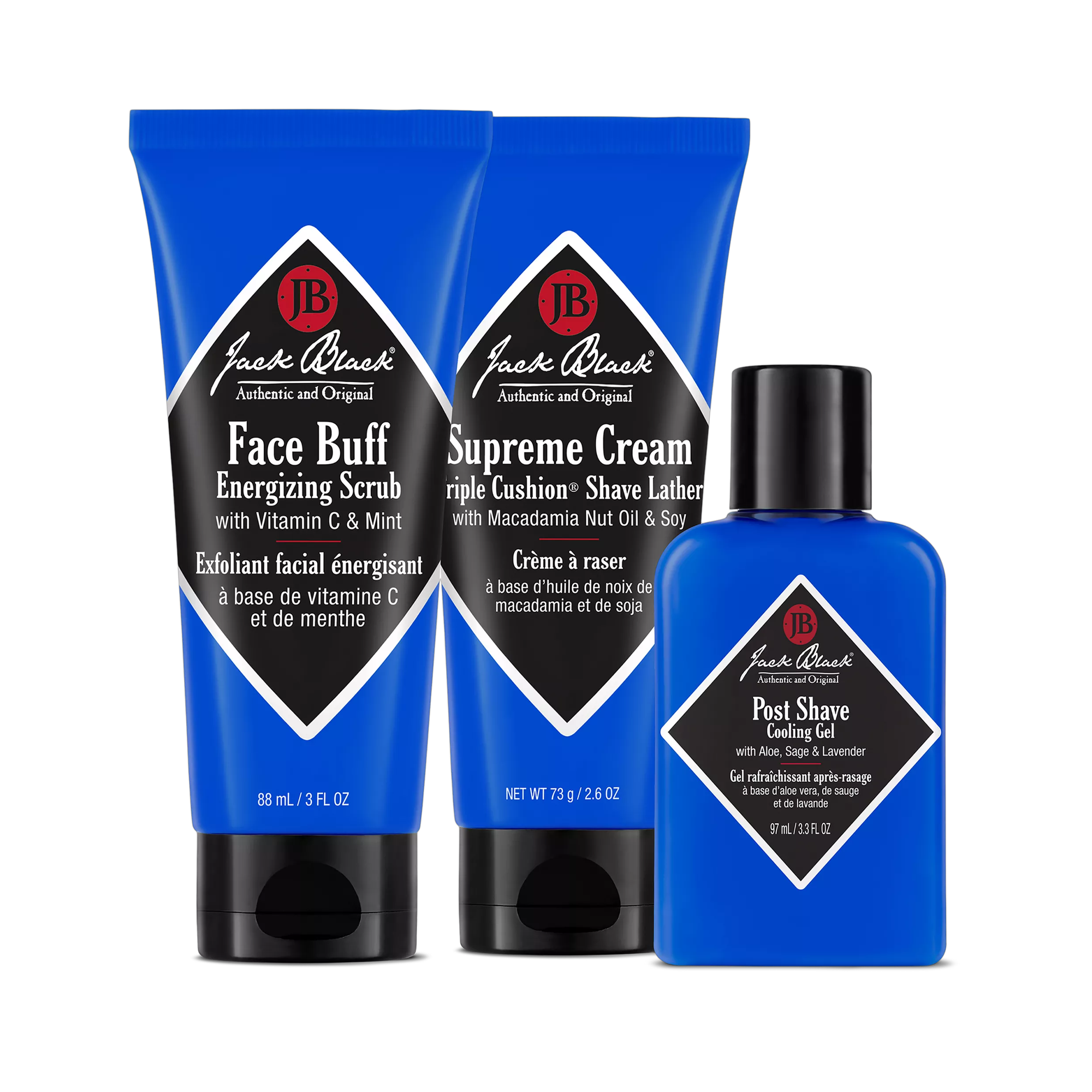 Jack Black Three You Need Shave Essentials Set / SET