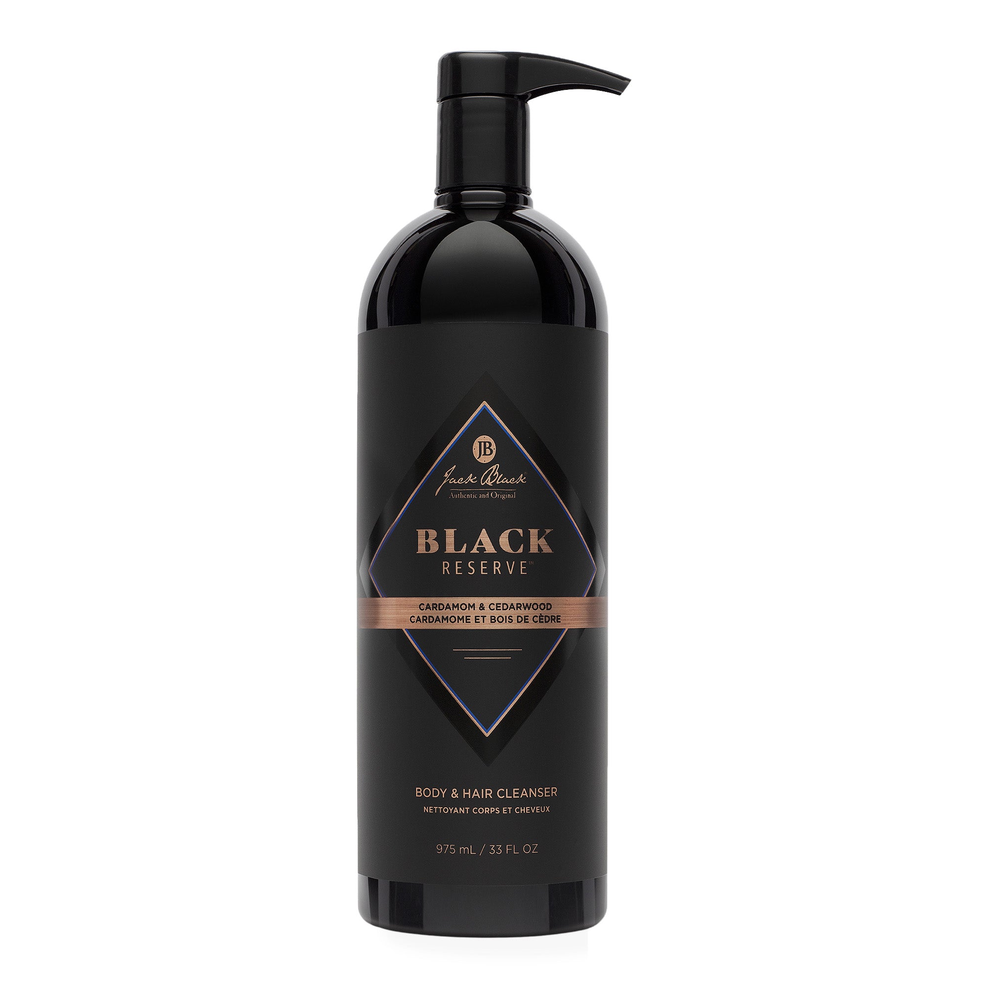 Jack Black Black Reserve Body & Hair Cleanser for Hair & Body / 33OZ