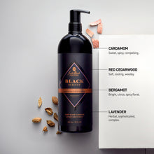 Jack Black Black Reserve Body & Hair Cleanser for Hair & Body / 33OZ