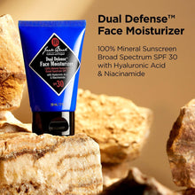 Jack Black Dual Defense Face Moisturizer Mineral Sunscreen / 2OZ