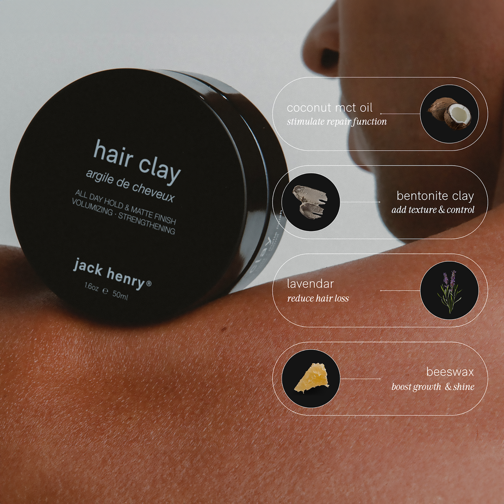Jack Henry Clay Pomade / 1.6OZ thumbnail 2