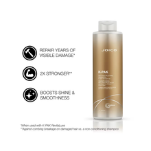 Joico K-PAK Reconstructing Shampoo Conditioner Liter Duo / 33OZ
