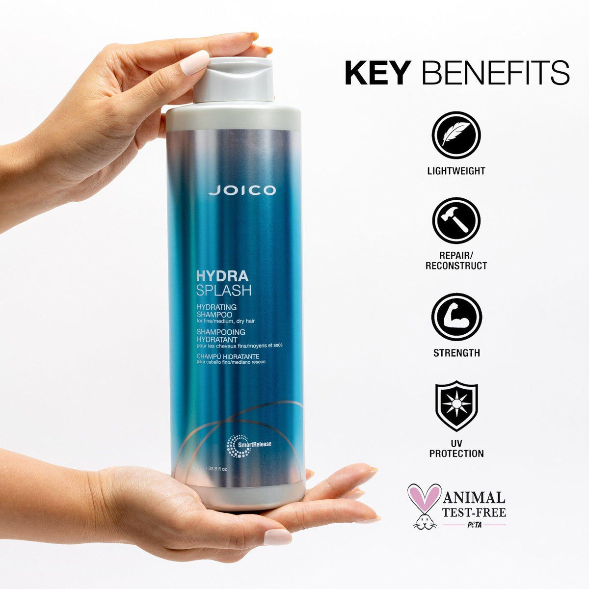 Joico Hydrasplash Hydrating Shampoo / 33OZ, image 27455544131734