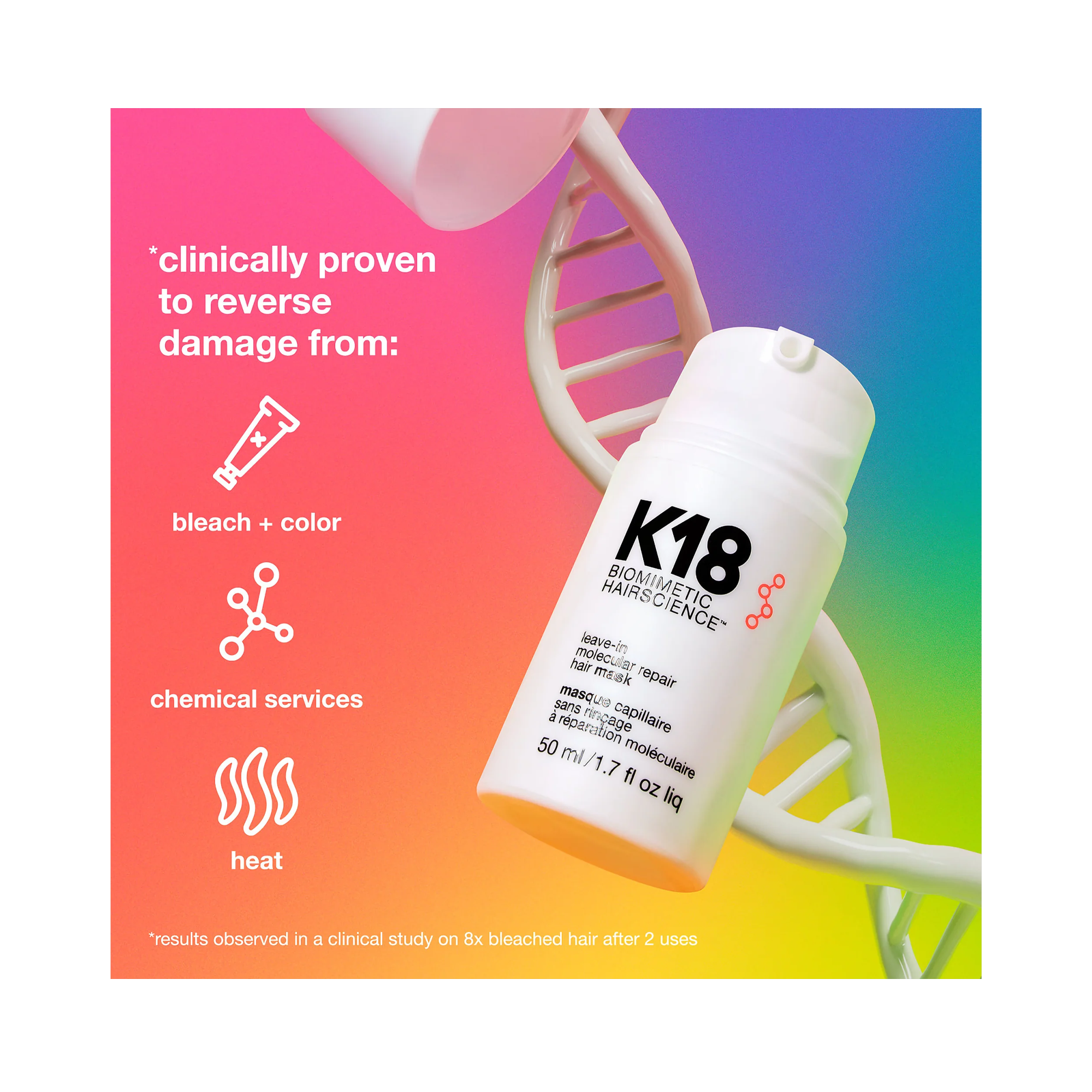 K18 Biomimetic Reset And Repair Duo - Planet Beauty K18 Biomimetic Reset And Repair Duo - Planet Beauty