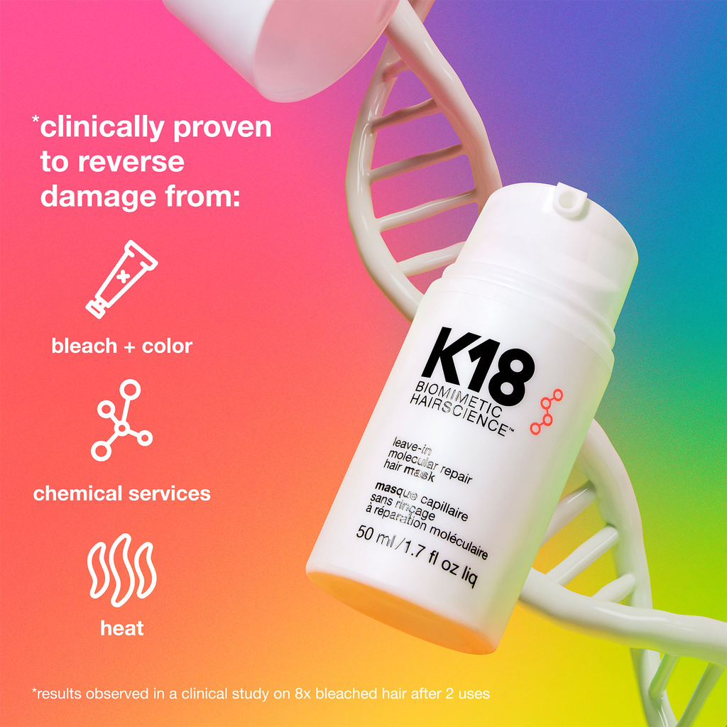 K18 Biomimetic Hairscience Leave-In Molecular Repair Hair Mask / 1.7 oz thumbnail 17
