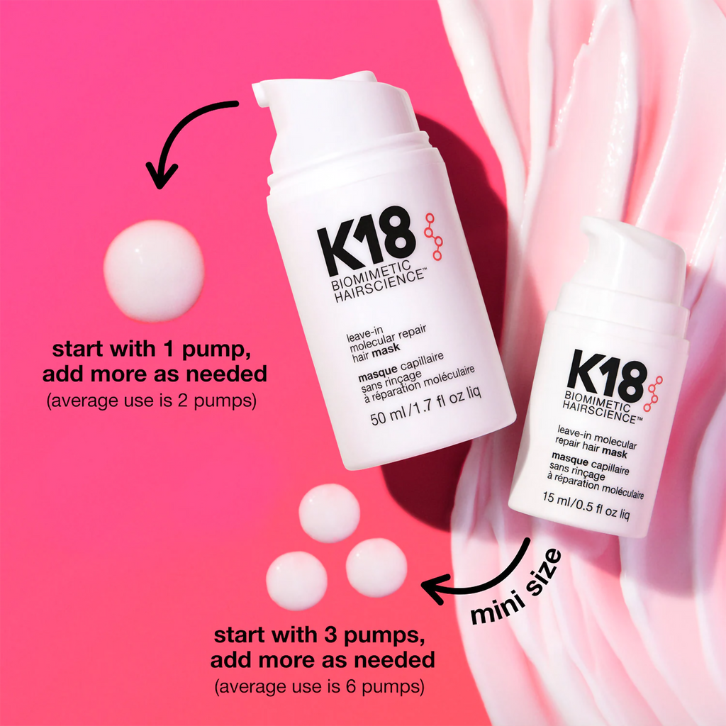 K18 Biomimetic Hairscience Leave-In Molecular Repair Hair Mask / 1.7 oz thumbnail 18
