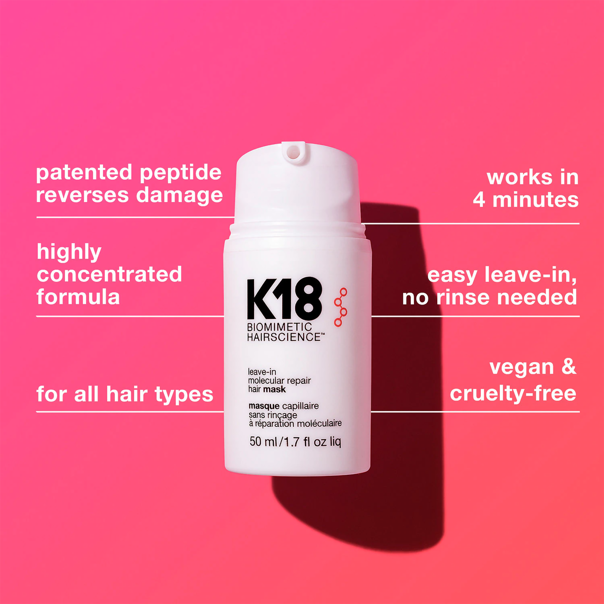 K18 Hair, Biomimetic Hairscience