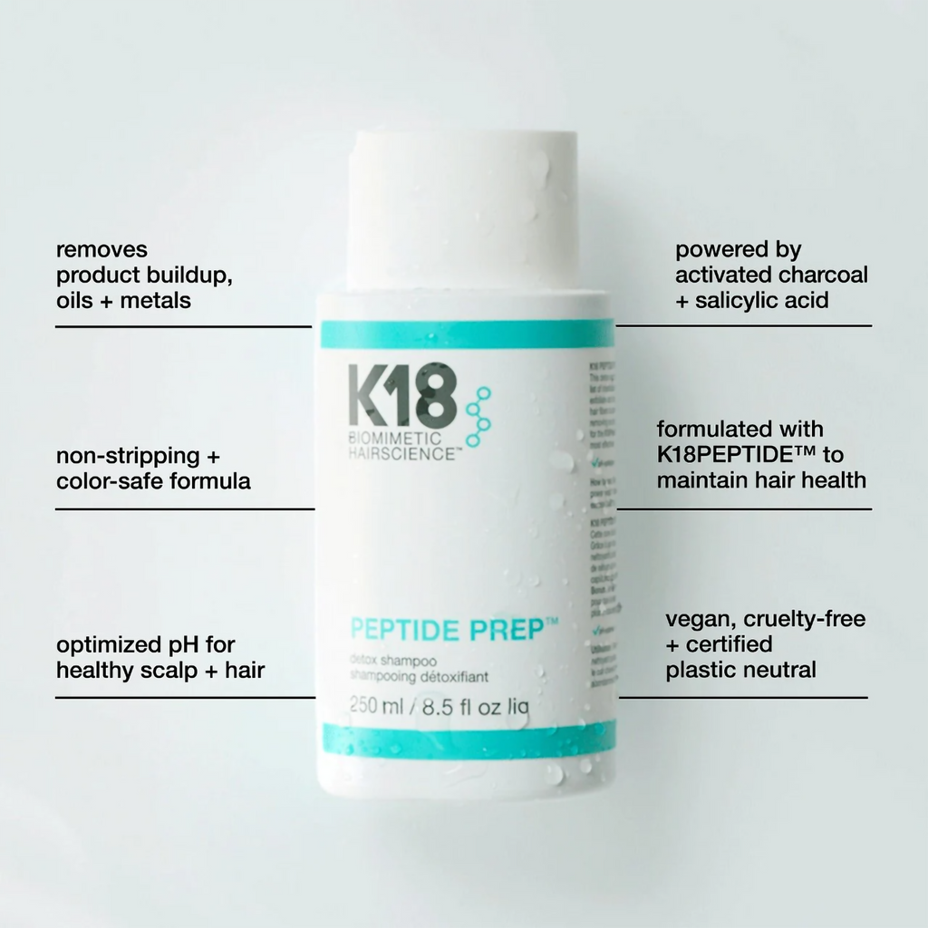 K18 Peptide Prep Detox Shampoo / 8.5OZ thumbnail 2