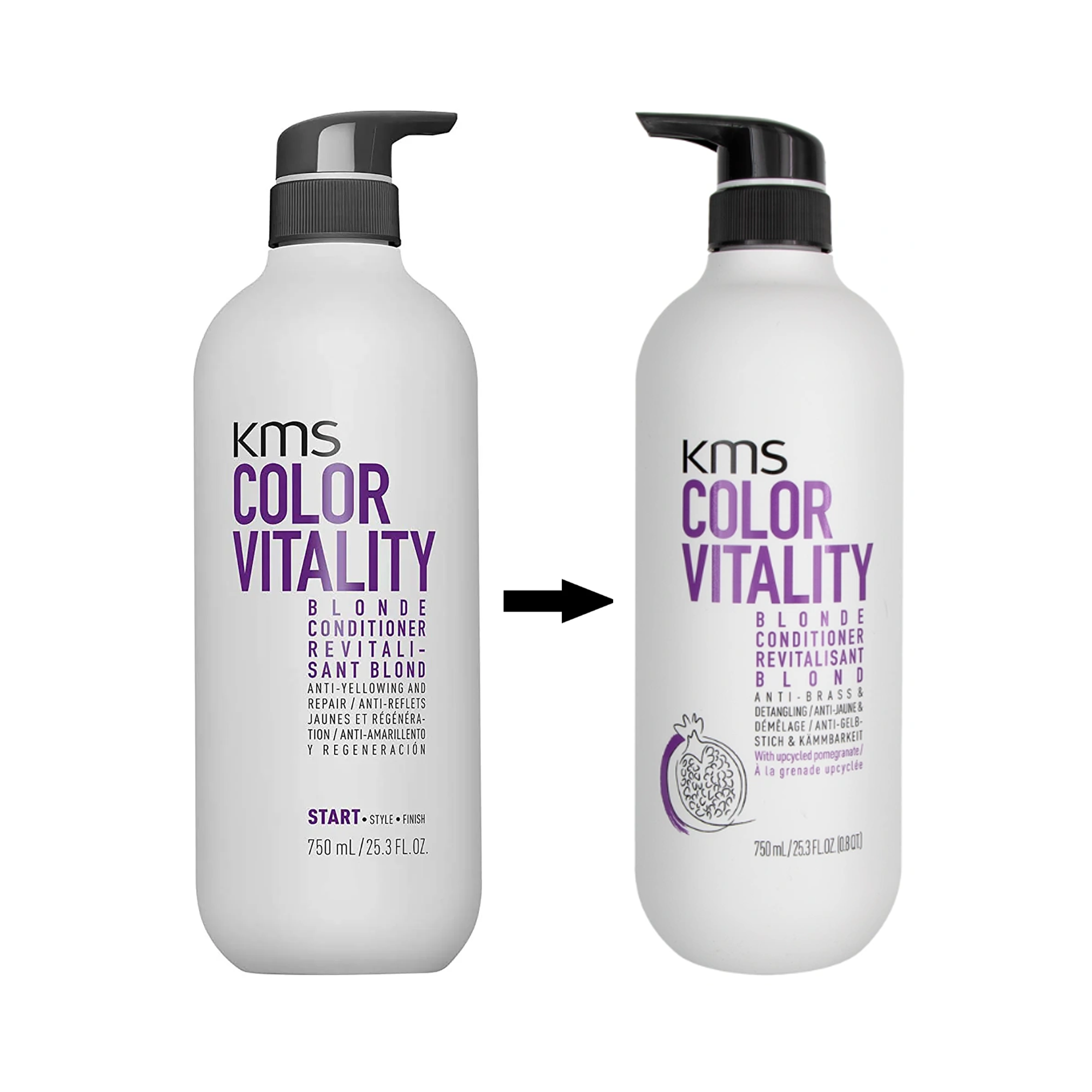 KMS_Colorvitality_Blonde_Shampoo_Conditioner_Duo_25_oz / 25OZ