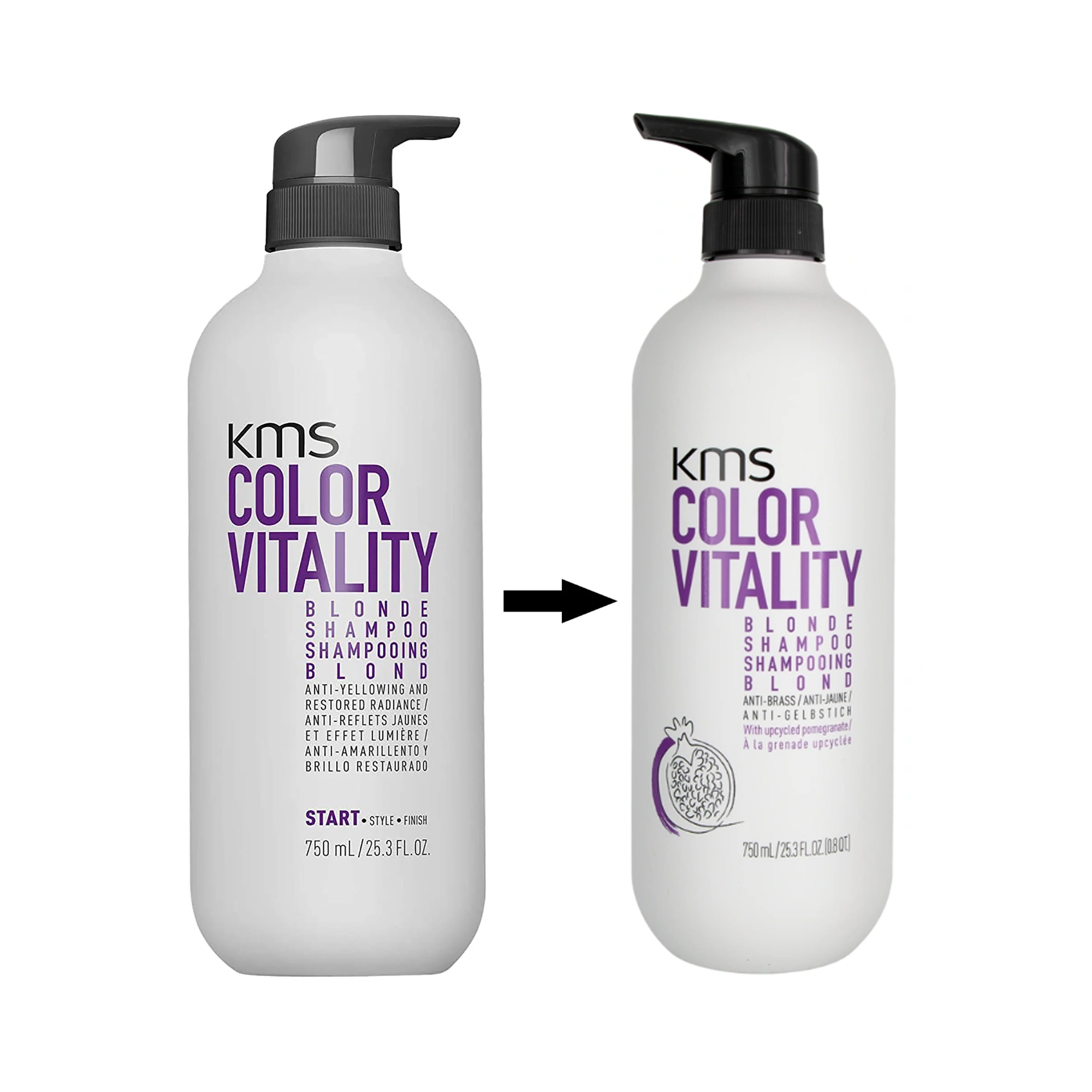 KMS_ColorVitality_Blonde_Shampoo_25oz / 25.OZ